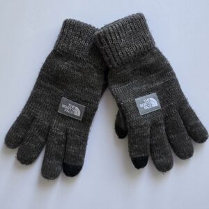 The North Face Charcoal Knit Gloves